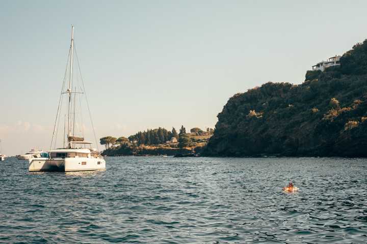 Sailing in the Aeolian Islands